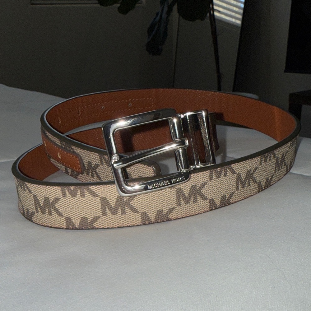 Michael Kors Tan and Brown Belt